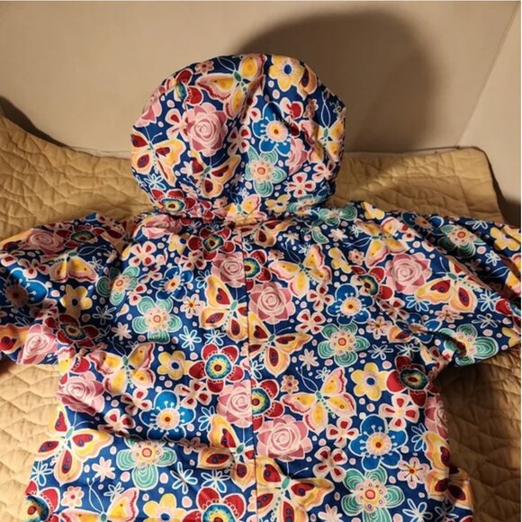 NWT JoJo Maman Bebe All-In-One Waterproof Fleece Lined 3-6 months - Picture 3 of 10